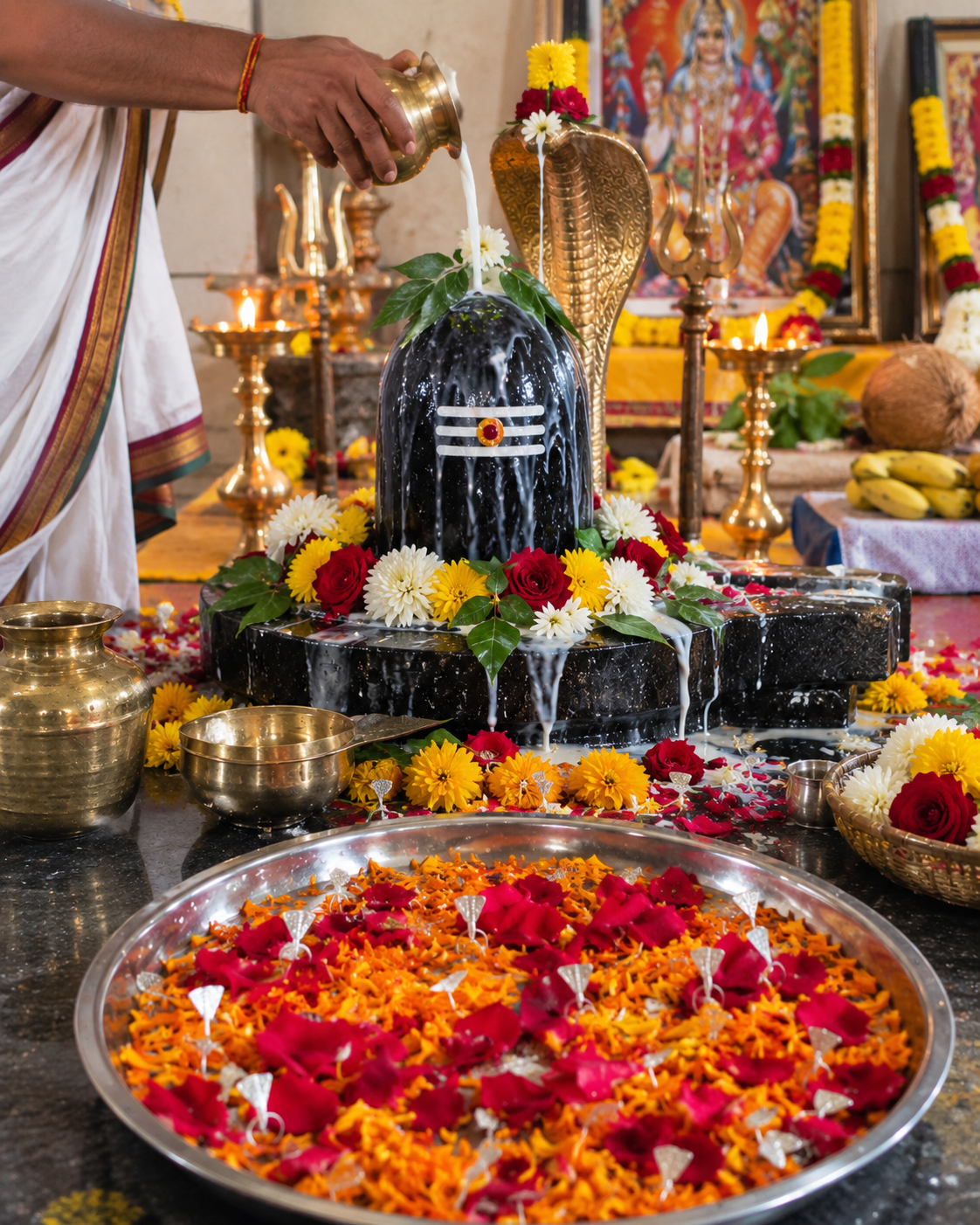 Rudrabhishek At Trimbakeshwar